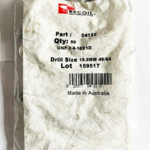 UNF 3/4-16x1D wire thread inserts (bag of 50)