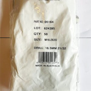 M16-2x2D free-running wire thread inserts (bag of 50)