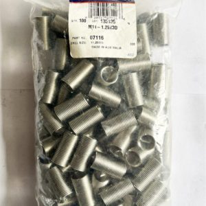M11-1.25x3D (bag of 100)