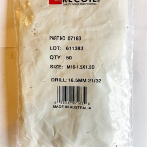 M16-1.5X1.5D Recoil wire thread inserts (bag of 50)