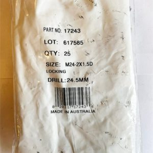 M24-2x1.5D Recoil wire thread locking inserts (bag of 25)