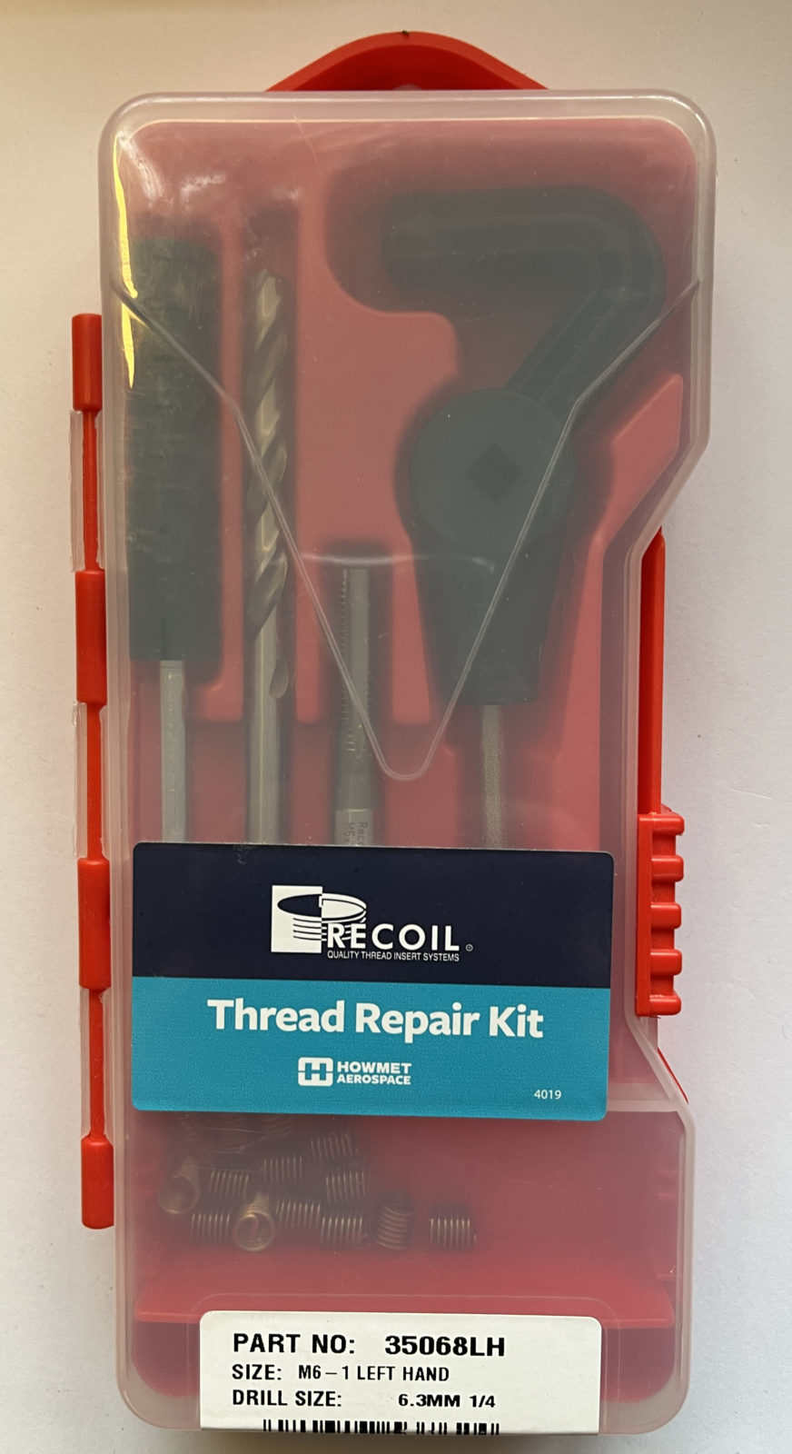 Metric M6 - 1 kit main gauche
