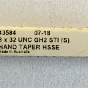 UNC 8x32 Taper Tap