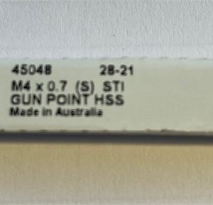M4-0.7 spiral point tap